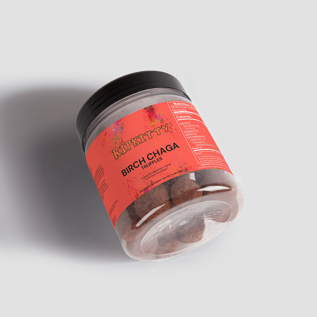 Ripkitty Neural Orb: Birch Chaga Cacao Truffles (30 Count)