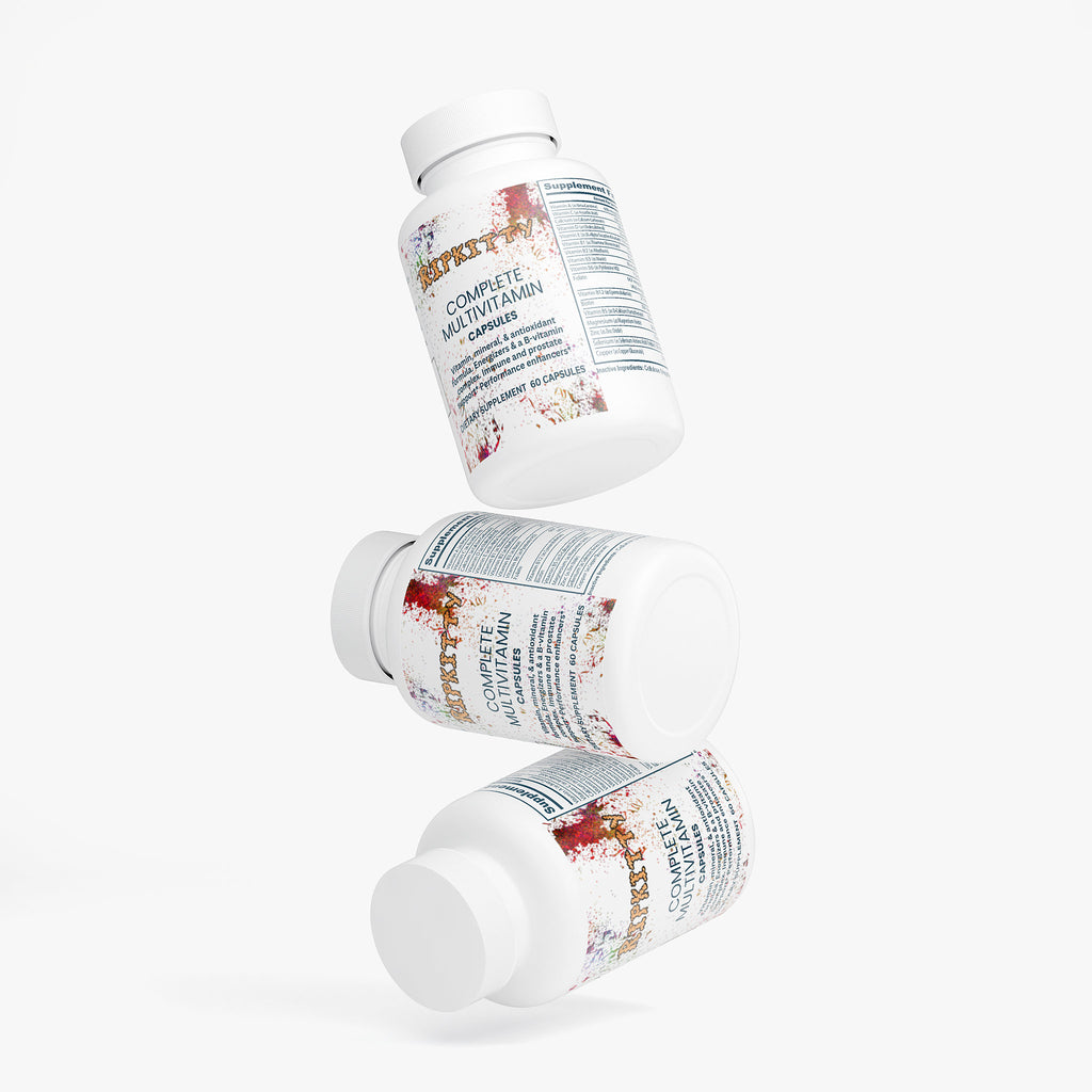 Ripkitty Full-Spectrum Wave: Premium Complete Multivitamin (60 Capsules)