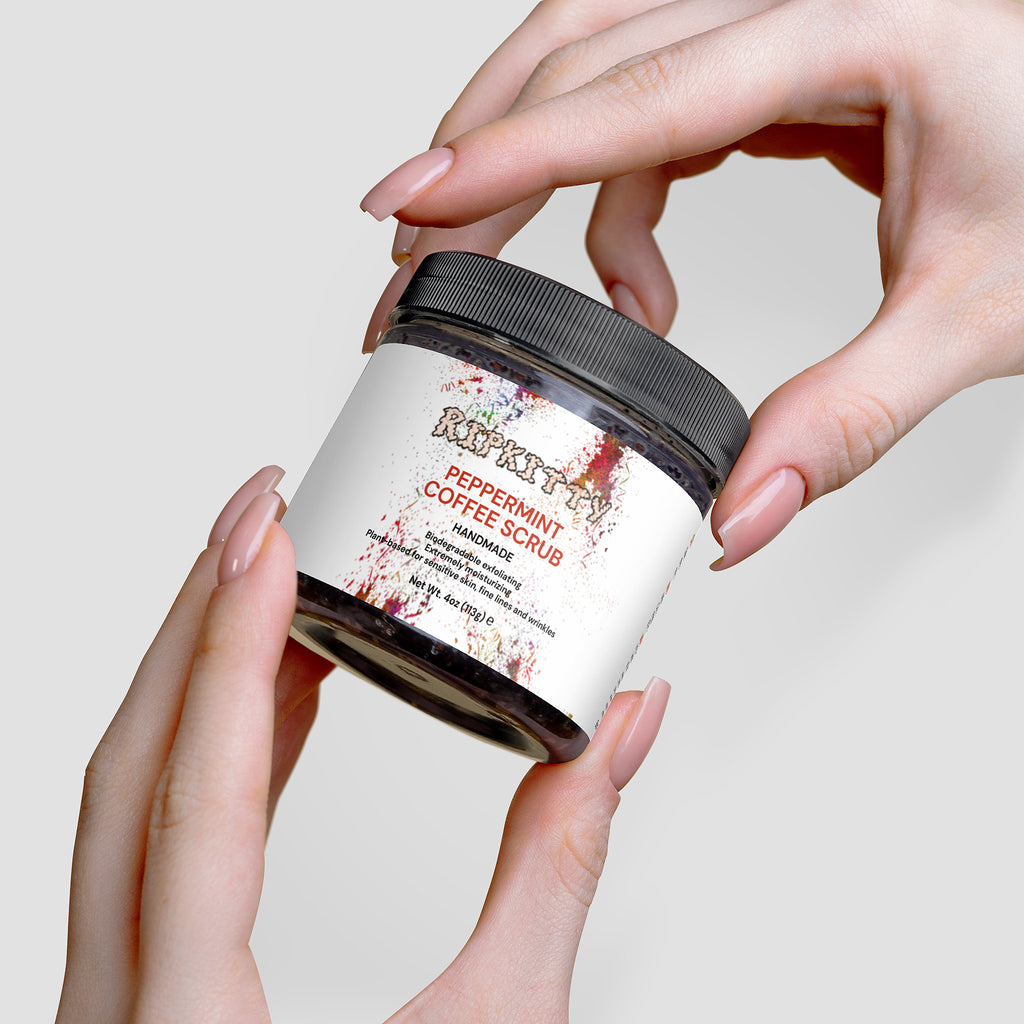 Ripkitty Blood Sea Peppermint Coffee Scrub (4 oz)
