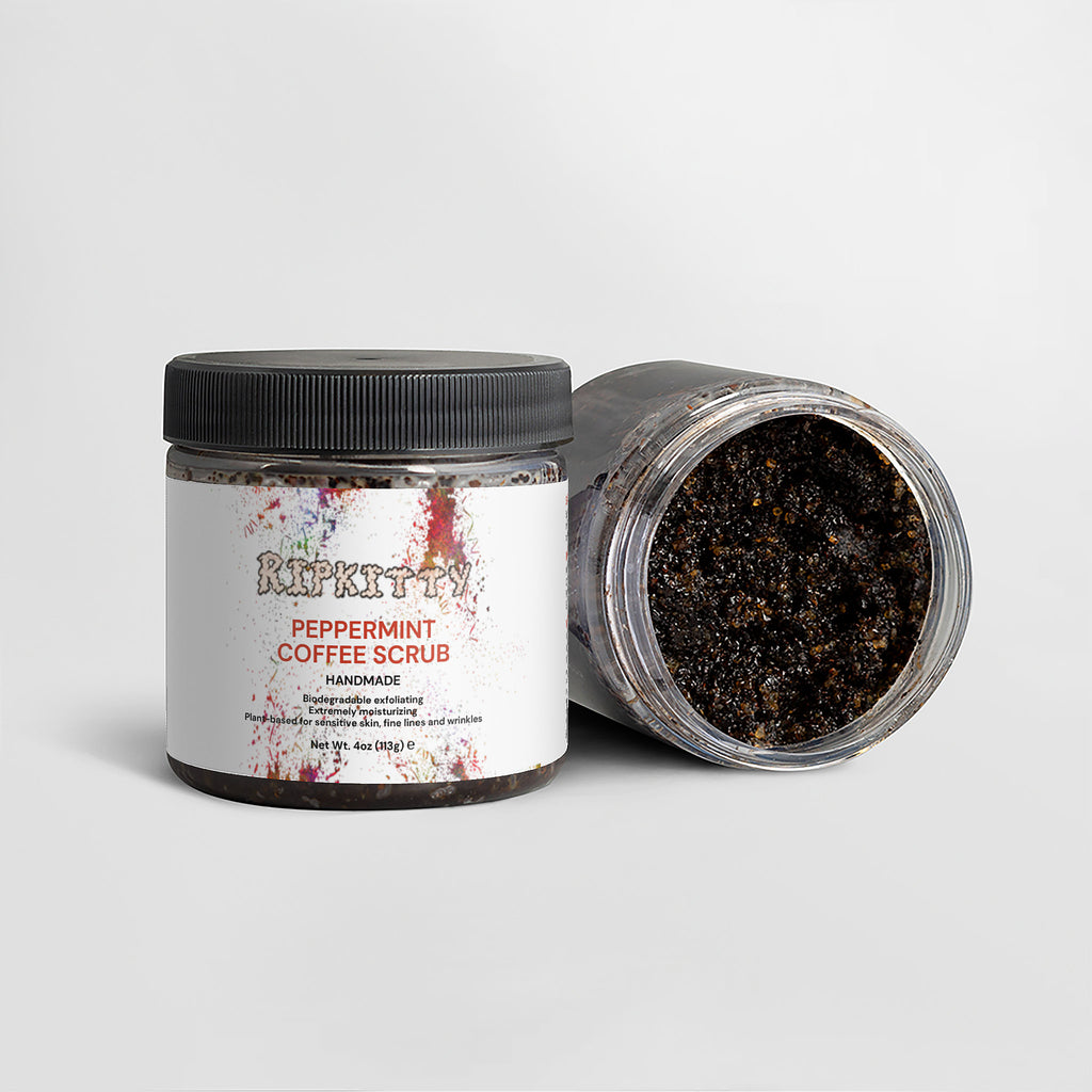 Ripkitty Blood Sea Peppermint Coffee Scrub (4 oz)
