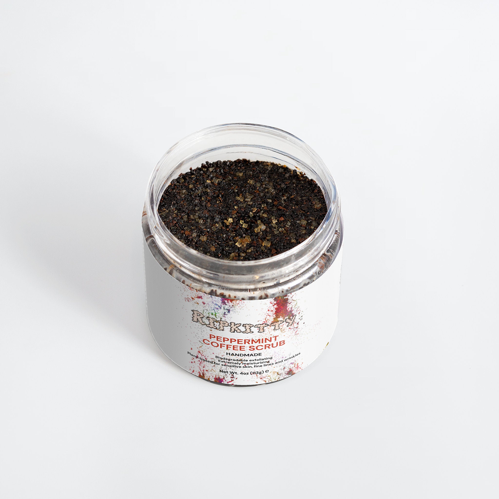 Ripkitty Blood Sea Peppermint Coffee Scrub (4 oz)