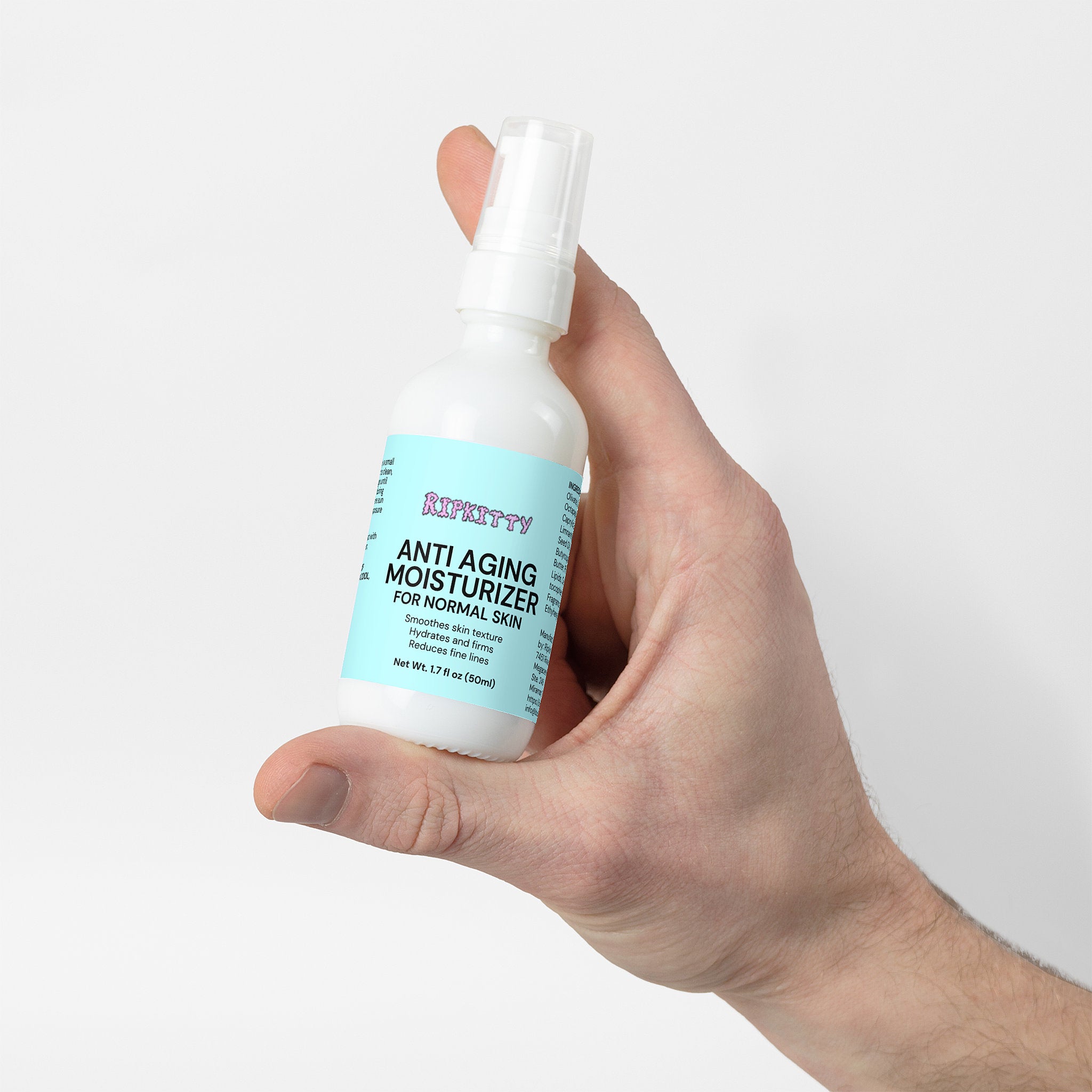 Ripkitty Coastal Glow: Anti-Aging Ocean Breeze Moisturizer (1.7 oz)