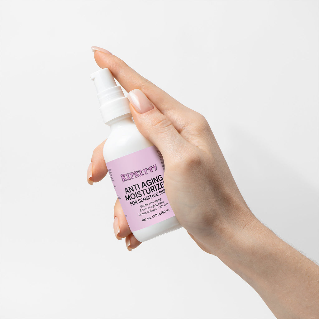 Ripkitty Velvet Aura: Bakuchiol Sensitive Skin Moisturizer (1.7 oz)