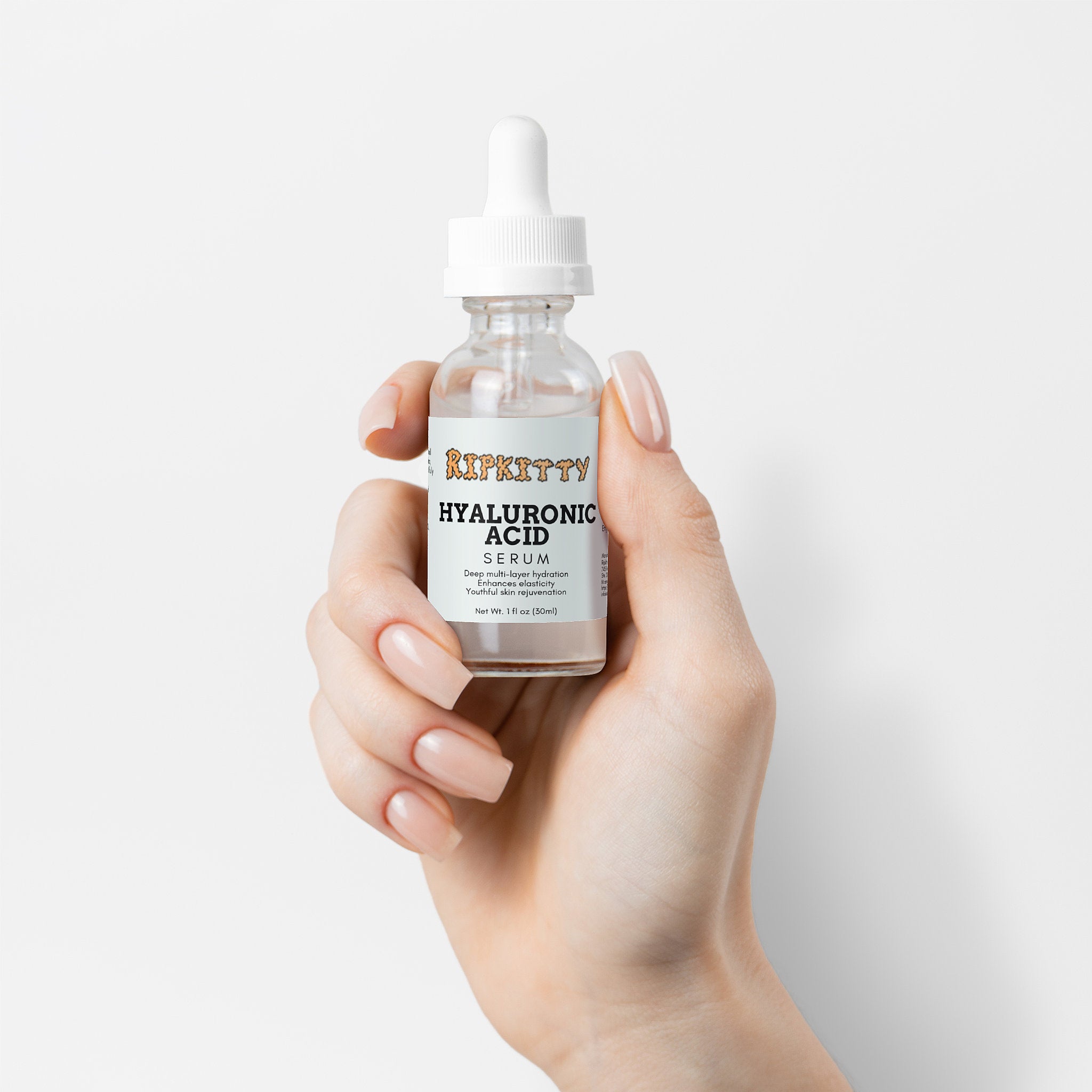 Ripkitty: Quad-Layer Hyaluronic Acid Serum (1 oz)