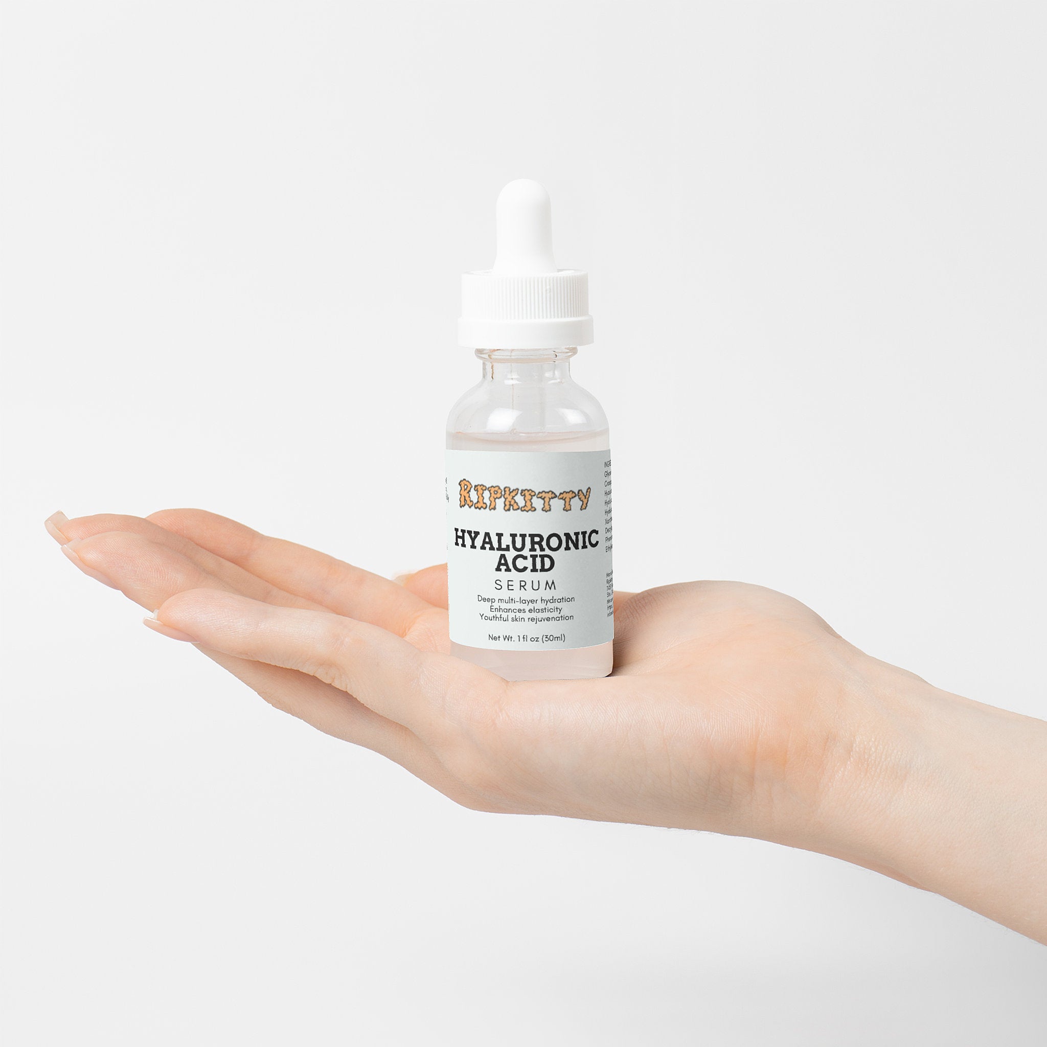 Ripkitty: Quad-Layer Hyaluronic Acid Serum (1 oz)
