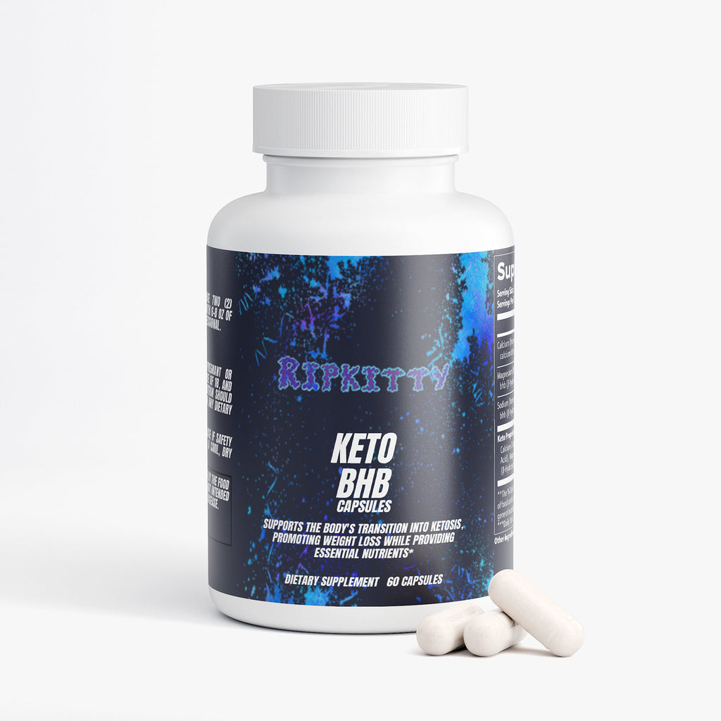 Ripkitty Void Strike: High-Voltage Keto BHB (60 Capsules)