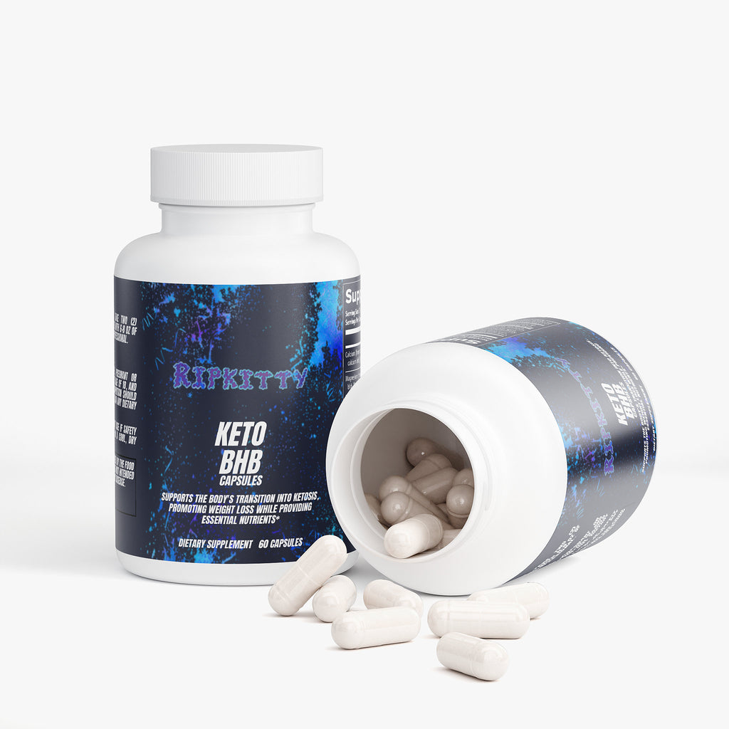 Ripkitty Void Strike: High-Voltage Keto BHB (60 Capsules)